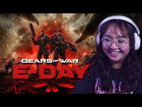 Video thumbnail: I'm A New Fan! | Gears of War: E-Day Gameplay Trailer Reaction | Xbox Showcase | AGirlAndAGame