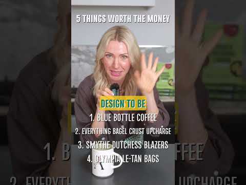 Video thumbnail: 5 Things Worth The Money