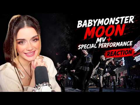 Video thumbnail: BABYMONSTER “MOON” MV REACTION | DARK, BEAUTIFUL & DEADLY 🩸