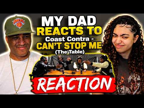 Video thumbnail: MY DAD REACTS TO Coast Contra - CAN’T STOP ME (The Table) REACTION