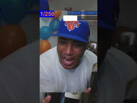 Video thumbnail: KNICKS ARE THE CHAMPS! 💙🧡🗽 #knicks #newyork #nba #shorts