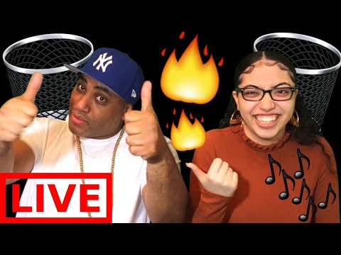 Video thumbnail: 🚨REACTING TO SUBSCRIBERS MUSIC LIVE!!! 🚨 !sub !donate