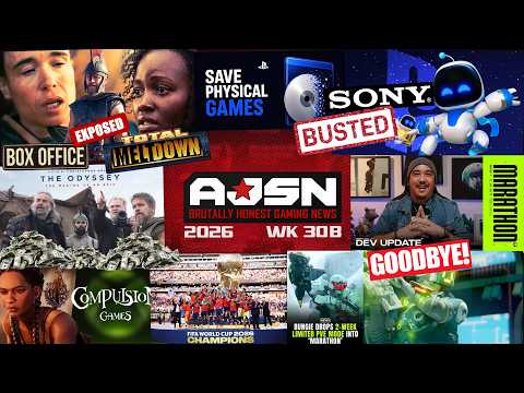 Video thumbnail: AJSN WK30B- Odyssey BREAKS BOX Office, Sony BUSTED USING BOTS!, Marathon Lead Leaves, World Cup!
