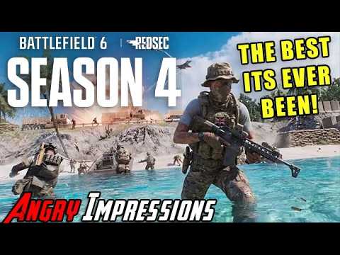 Video thumbnail: Battlefield 6 Season 4 - THE BEST ITS EVER BEEN! - Angry Impressions