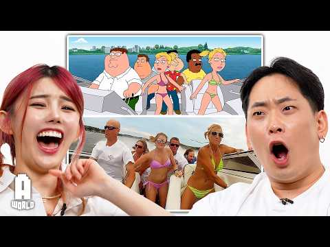 Video thumbnail: Koreans React to EVERY IRL Reference in Family Guy!