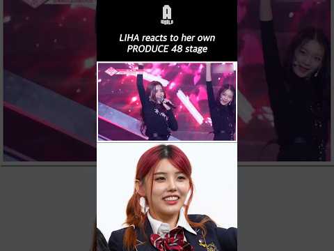 Video thumbnail: LIHA reacts to her own PRODUCE 48 stage