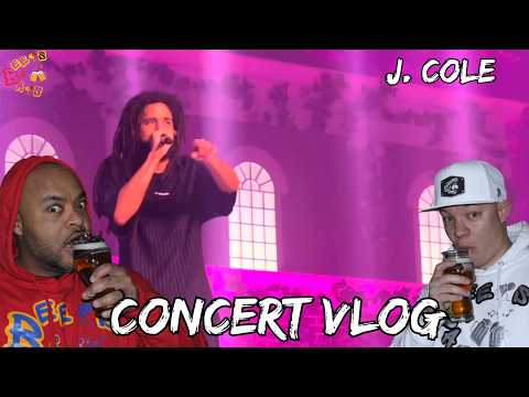 Video thumbnail: J. COLE CONCERT VLOG REACTION | We Went To The Show And Cole Did Not Miss