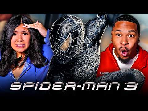 Video thumbnail: SPIDER-MAN 3 (2007) MOVIE REACTION - WAS A LOT BUT WE LOVED IT! | FIRST TIME WATCHING