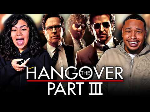 Video thumbnail: THE HANGOVER 3 (2013) MOVIE REACTION - THE WOLFPACK IS BACK | FIRST TIME WATCHING