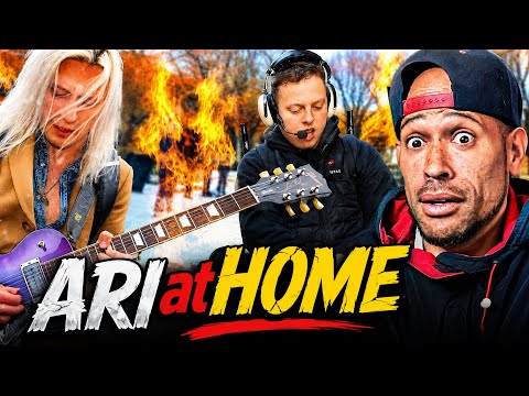 Video thumbnail: This ARIatHOME episode is INSANE! FIRST time SEEING Is SHREDDING in PUBLIC Like This Even LEGAL?