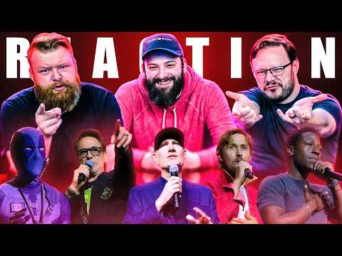 Video thumbnail: Everything Marvel Announced at Hall H REACTION!!