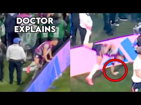Video thumbnail: Jordan Henderson Breaks Arm in Freak Injury Celebrating World Cup Win - Doctor Explains