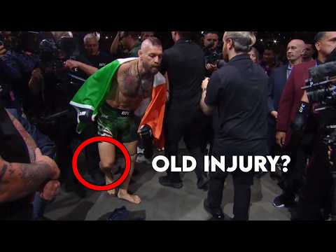 Video thumbnail: Was Conor McGregor Injured BEFORE the Fight? Doctor Explains