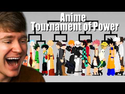 Video thumbnail: Reacting to the ANIME TOURNAMENT OF POWER!