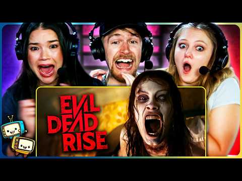 Video thumbnail: EVIL DEAD RISE (2023) Movie Reaction! | First Time Watch! | Alyssa Sutherland | Lily Sullivan