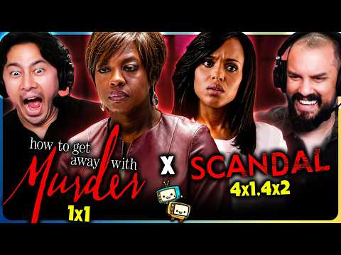 Video thumbnail: SCANDAL 4x1 & 4x2 & HOW TO GET AWAY WITH MURDER 1x1 Reaction! | Kerry Washington | Viola Davis
