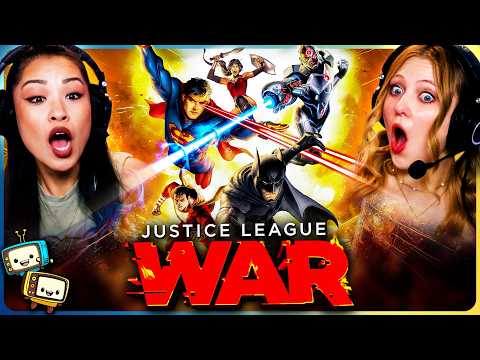Video thumbnail: JUSTICE LEAGUE: WAR (2014) Movie Reaction | First Time Watch | DC Animation | Sean Astin