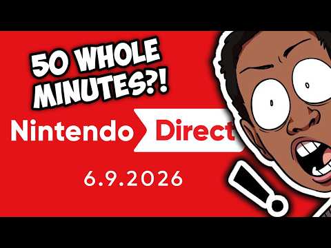 Video thumbnail: Nintendo Direct 6.9.2026 REACTION