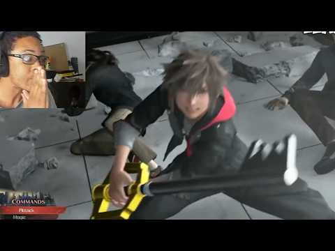 Video thumbnail: KINGDOM HEARTS 4 GAMEPLAY REACTION
