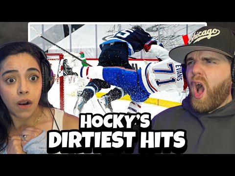 Video thumbnail: NHL Dirtiest Hits Of All Time | KAREN WILL NEVER BE THE SAME AFTER THIS! | Reaction