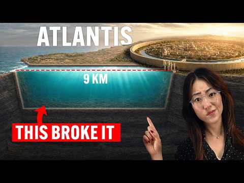 Video thumbnail: We Cut Atlantis in Half — Here's the Problem.