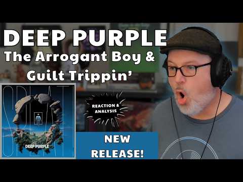 Video thumbnail: NEW MUSIC from DEEP PURPLE! The Rock Legends Are Back! Reacting to Arrogant Boy & Guilt Trippin'