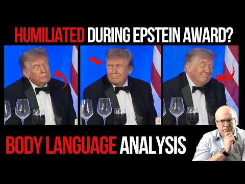 Video thumbnail: Was Trump Humiliated During the Epstein Award? Body Language Analysis