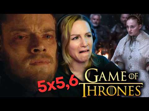 Video thumbnail: DON’T TOUCH HER, YOU BASTARD! 😡 Game of Thrones 5x5,6 FIRST TIME REACTION!!