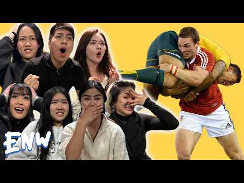 Video thumbnail: Asians React to Rugby "I'M HIM" Moments!