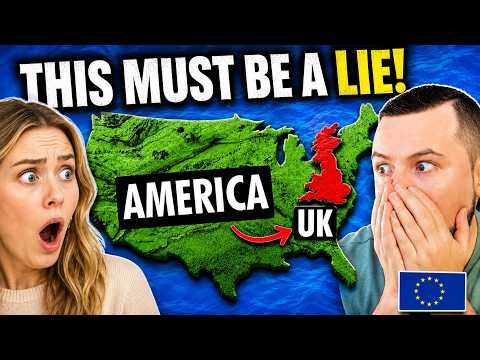 Video thumbnail: Europeans Compare US States to European Countries… They’re Speechless!