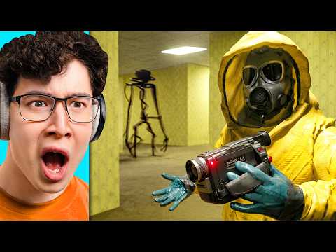 Video thumbnail: Reacting to THE BACKROOMS Animations (Found Footage)