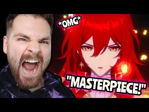 Video thumbnail: OMFG THE BEST HSR ANIMATION EVER!!! | HONKAI STAR RAIL x GENSHIN IMPACT *NEW* SHORTS | REACTION!!