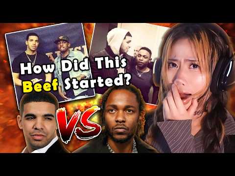 Video thumbnail: Kendrick Lamar vs Drake: The COMPLETE Beef Timeline (First Time Reaction)