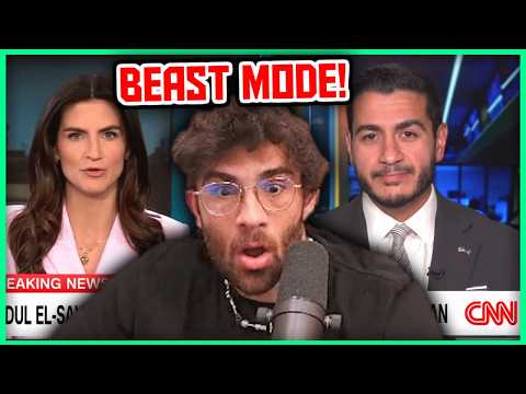 Video thumbnail: Abdul El-Sayed CRUSHED This CNN Interview | Hasanabi Reacts