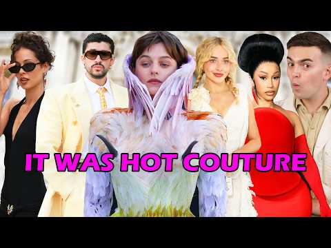 Video thumbnail: CELEBRITY HAUTE COUTURE FASHION REVIEW (everyone looks GEWD)