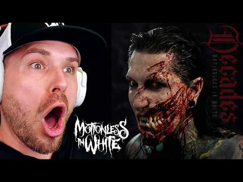 Video thumbnail: MOTIONLESS IN WHITE - Decades Full Album (REACTION!!!)