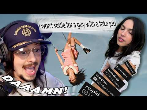 Video thumbnail: YOU SEEM PRETTY SAD FOR A GIRL SO IN LOVE by olivia rodrigo is a huge flex *Album Reaction & Review*