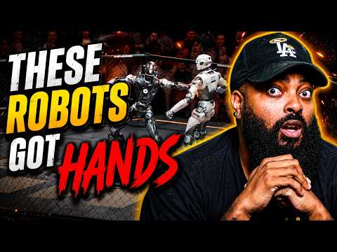Video thumbnail: These Robots Were Throwing Hands For Our Entertainment