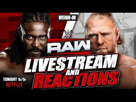 Video thumbnail: Monday Night Raw (Livestream And Reactions) SummerSlam Go Home Show