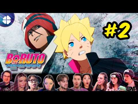 Video thumbnail: BORUTO Episode 2 Reaction Mashup | ナルト 疾風伝] [海外の反応]