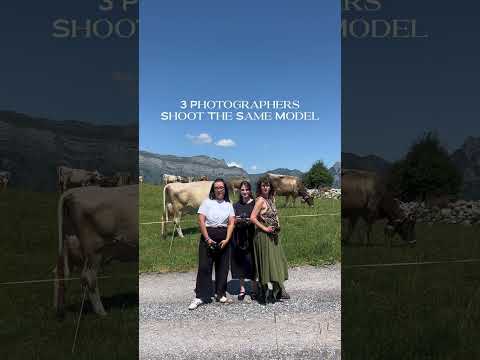 Video thumbnail: 3 Photographers Shoot The Same Model