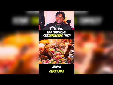 Video thumbnail: Your Birthday is your Thanksgiving, turkey🦃😂 #thanksgiving #turkey