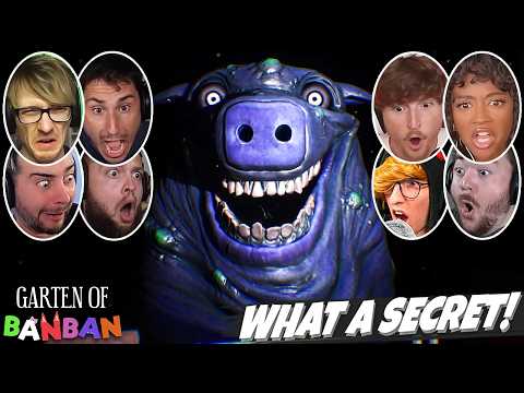 Video thumbnail: Youtubers React To The Secret Ending in Garten Of Banban Update