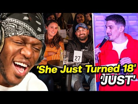 Video thumbnail: KSI Reacting To The Funniest Stand-up Moments!