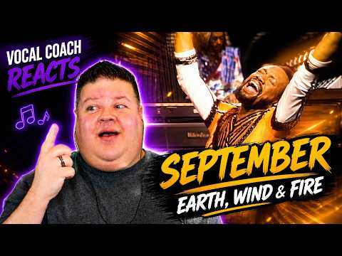 Video thumbnail: Vocal Coach Reacts to Earth, Wind & Fire - September