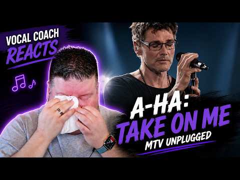 Video thumbnail: Vocal Coach Reacts to A-ha - Take On Me (MTV Unplugged)