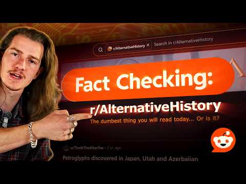 Video thumbnail: Fact Checking Reddits Worst History Conspiracies - r/AlternativeHistory