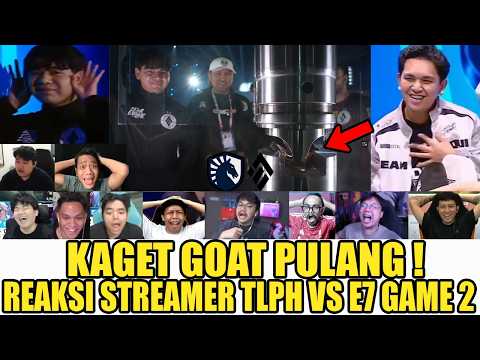 Video thumbnail: KAGET GOAT KARLTZY LIQUID PH PULANG! Reaction Streamer TLPH VS ENTITY 7 MSC EWC 2026 GAME 2