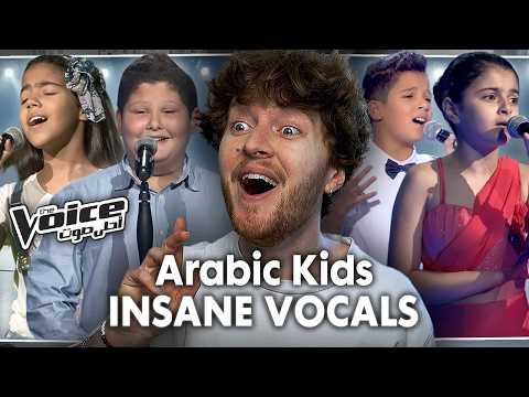 Video thumbnail: ARABIC KIDS Have INSANE Voices! (MBC The Voice Kids Reaction)