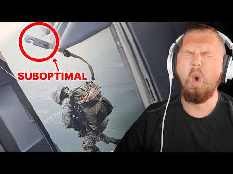 Video thumbnail: This Is Why Paratrooper Training Is Terrifying (Army Vet Reacts)